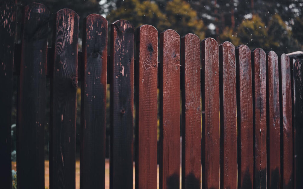 How to clean wood fence