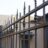 How to set a metal fence post